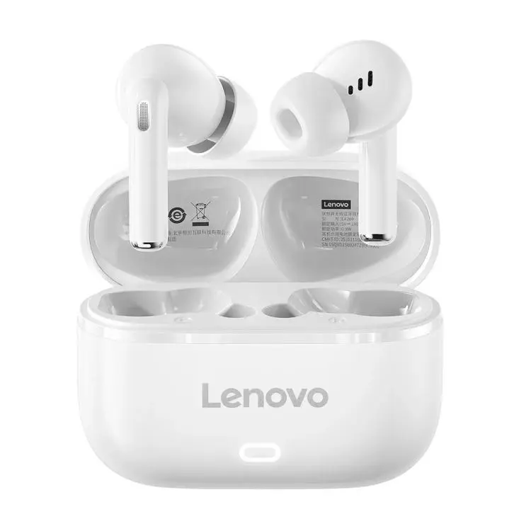 Lenovo EA269 TWS ENC Noise Reduction Semi-in-ear Wireless Bluetooth Earphone(White)