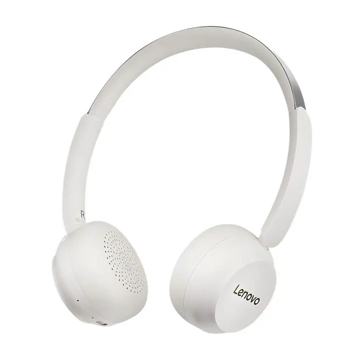 Lenovo EB300 Over-Ear AI Call Noise Reduction Bluetooth Earphone(White)