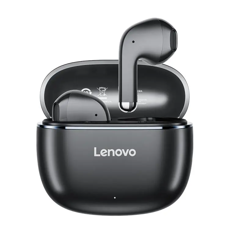 Lenovo TA120 TWS AI Noise Reduction Semi-in-ear Wireless Bluetooth Earphone(Black)