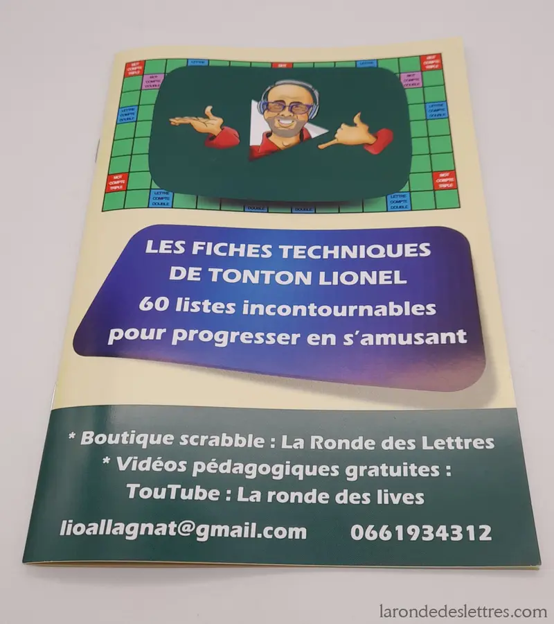 Les fiches techniques n°2 de tonton Lionel