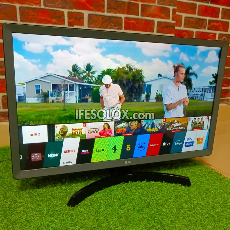 LG 28 Inch 28TN515S webOS Smart Satellite TV (Bluetooth, WiFi, Miracast) - Foreign Used