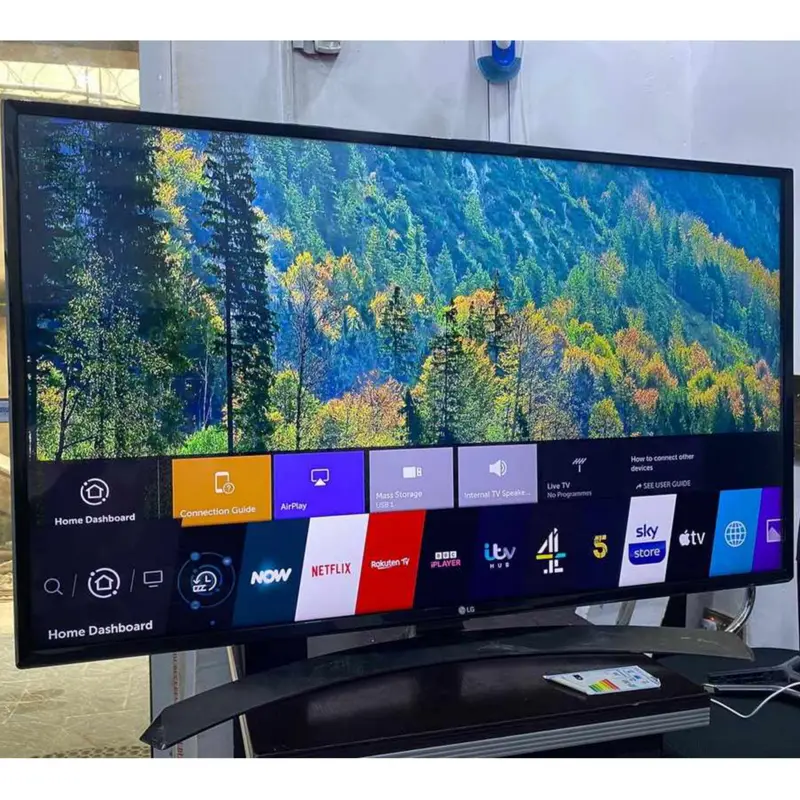 LG 50 Inch 50UK6470 Thinq AI webOS 4.5 Smart 4K UHD Active HDR TV with Bluetooth, Miracast, AirPlay - UK Used