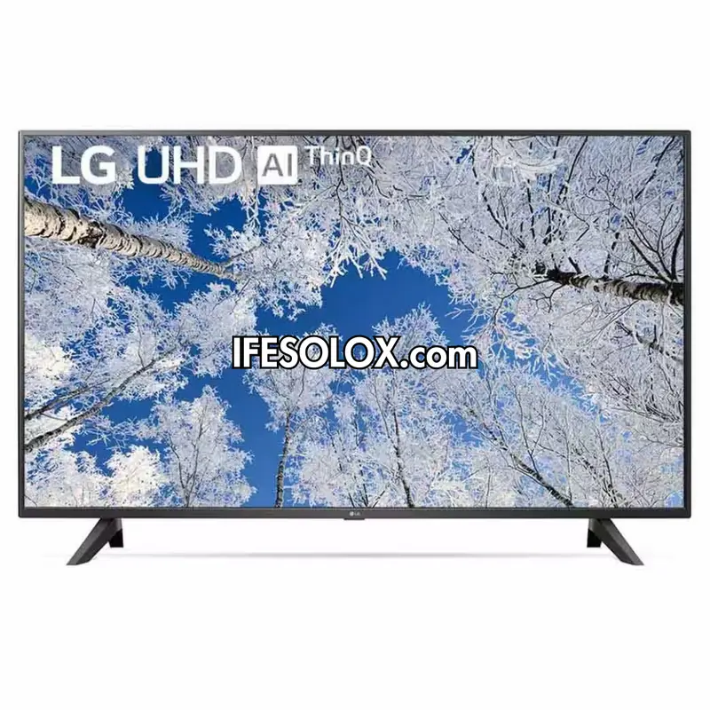 LG 50 inch 50UQ70 Series AI Thinq webOS Smart with Active HDR 4K UHD Frameless TV (WiFi, Miracast, AirPlay) - Foreign Used
