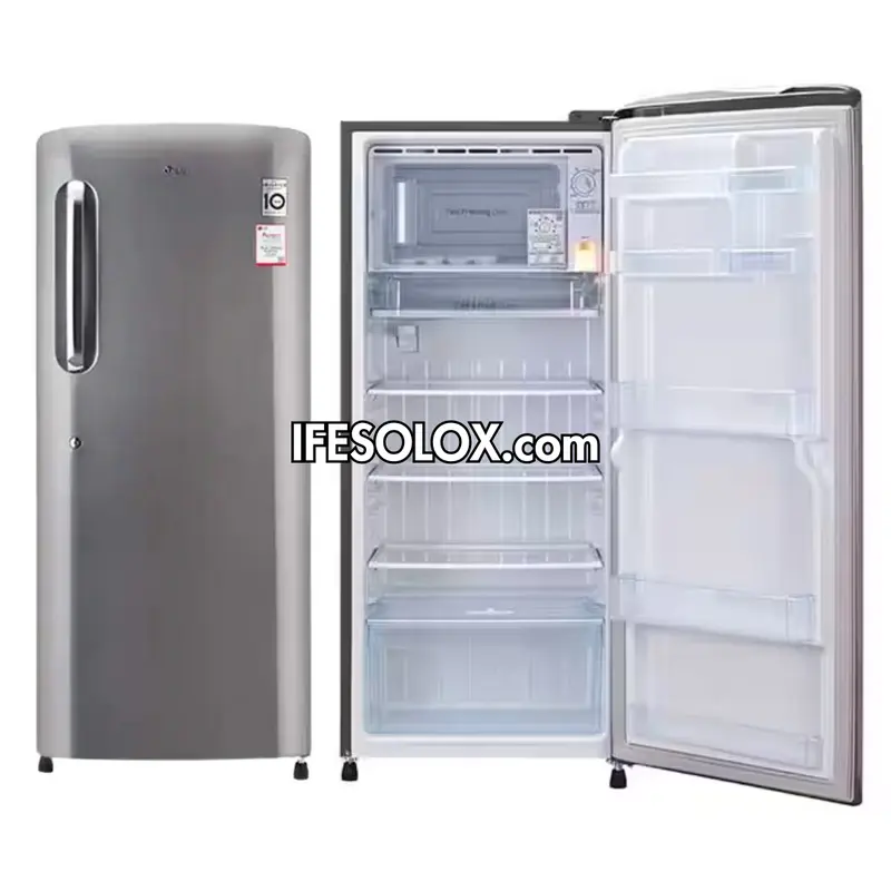 LG GL-B201ALLB 190L Smart Inverter Single Door Refrigerator + 2 Years Warranty - Brand New