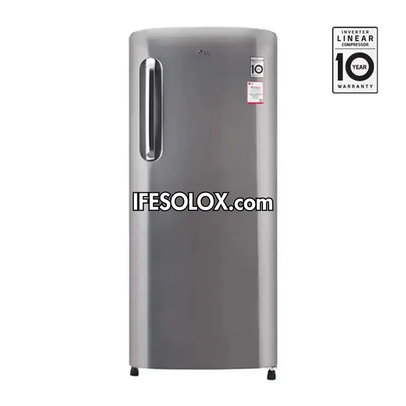 LG GL-B221ALLB 210L Smart Inverter Single Door Refrigerator + 2 Years Warranty - Brand New