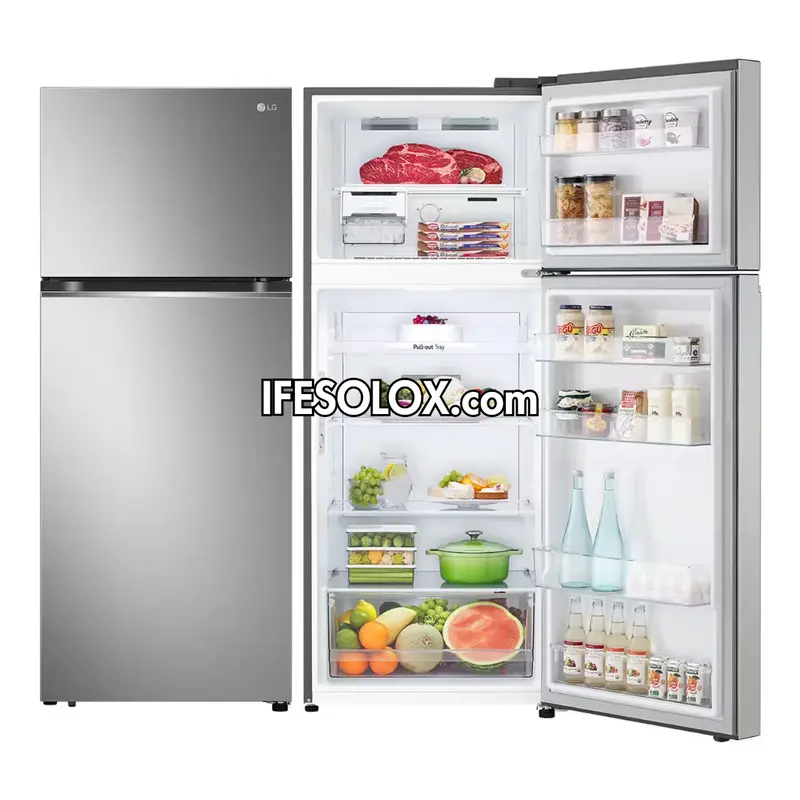 LG GN-B392PLGB 395L Smart Inverter Top-Freezer Double Door Refrigerator + 2 Years Warranty - Brand New
