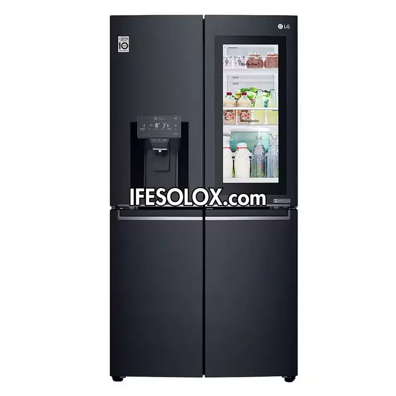 LG GR-X31FMQHL 889L Smart Inverter InstaView Side By Side Refrigerator + Water & Ice Dispenser - Brand New