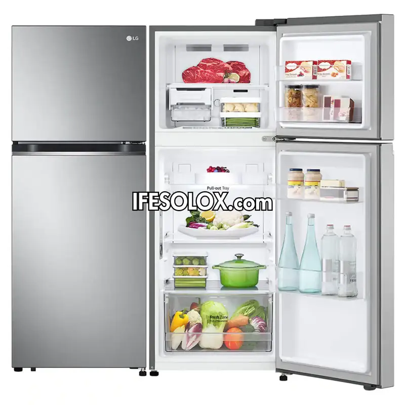 LG GV-B212PLGB 235L Smart Inverter Top-Freezer Double Door Refrigerator with Platinum Design - Brand New