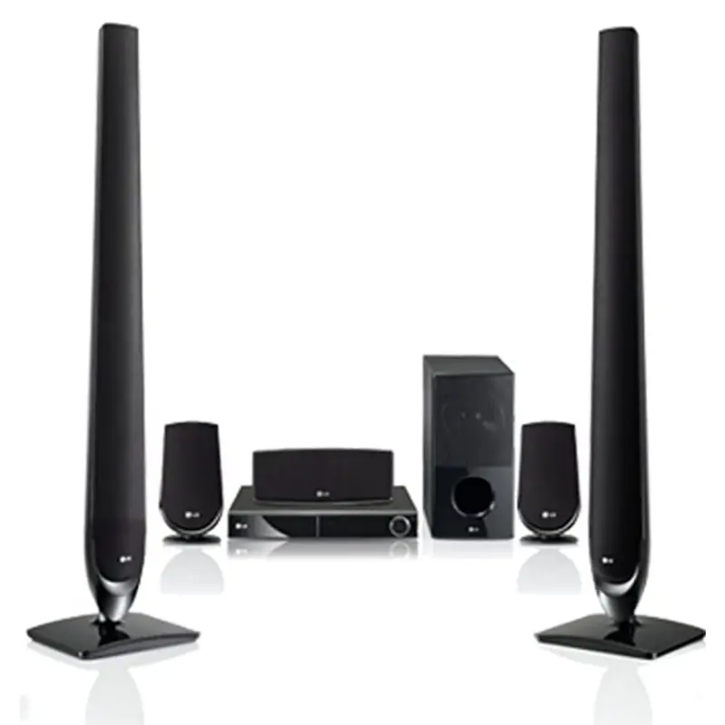 LG HT806PH 5.1Ch 850W DVD Home Theater System (USB, FM, Aux, Optical, HDMI Out) - Foreign Used