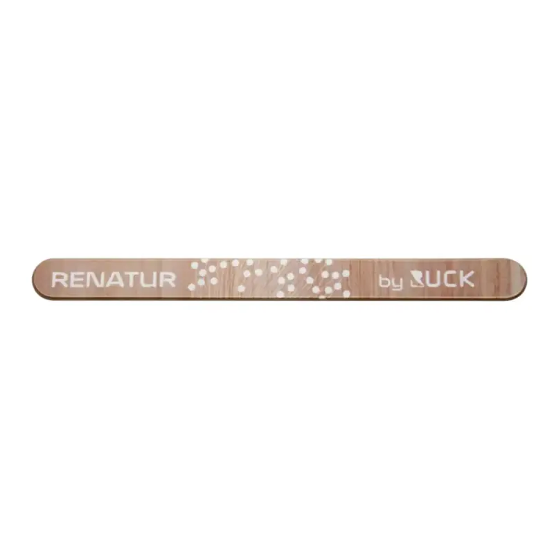 Lime à ongles en verre Renatur longue - 13,5 cm - Ronde ou pointue - Ruck