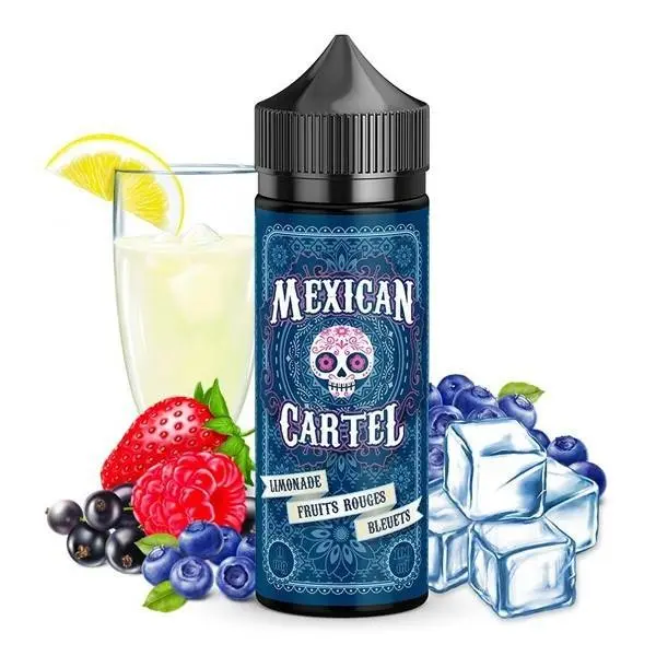 Limonade Fruits Rouges Bleuets 100ML - Mexican Cartel