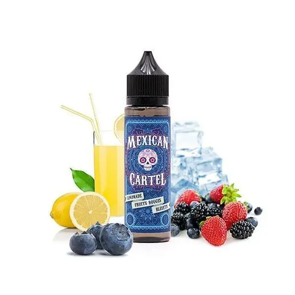 Limonade Fruits Rouges Bleuets 50ML - Mexican Cartel