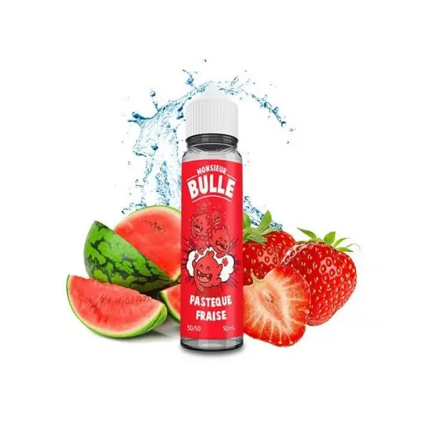 Limonade Pastèque Fraise 50 ML - Mr Bulle