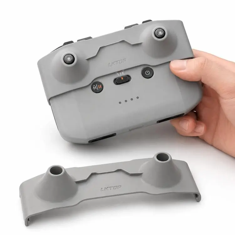LKTOP Joystick Protector Cover For DJI RC-N1 / RC-N2 / RC-N3 Controller Anti-Shake Stick Holder Guard(Grey)