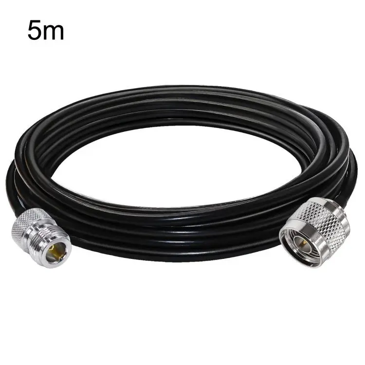 LMR200 Coaxial Cable N Male To N Female 50 Ohm Low Loss Antenna Extension Wire, Length