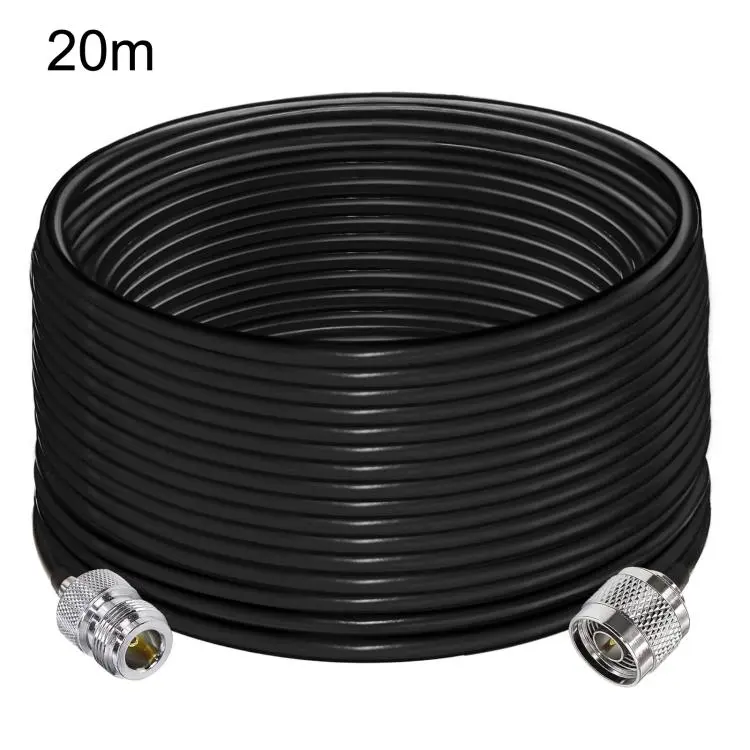 LMR200 Coaxial Cable N Male To N Female 50 Ohm Low Loss Antenna Extension Wire, Length
