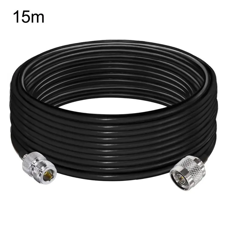 LMR200 Coaxial Cable N Male To N Female 50 Ohm Low Loss Antenna Extension Wire, Length