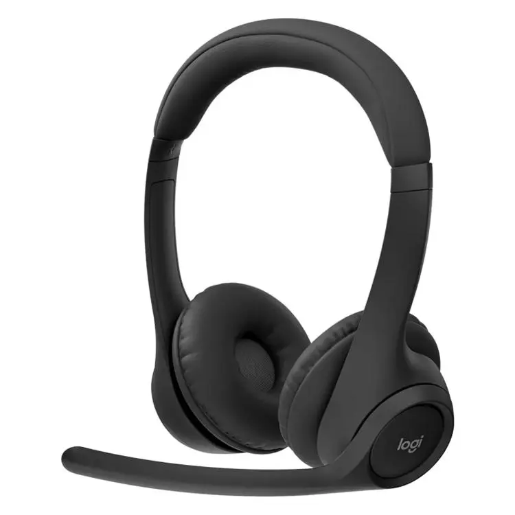 Logitech Zone 305 Wireless Business Headset Team Edition with Receiver(Black)