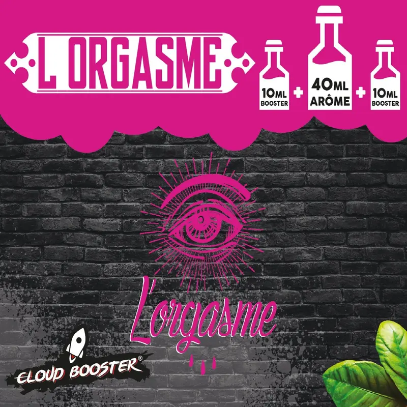 L'Orgasme 50 ml - Cloud Booster. Lait concentré, noisette, amandes, céréales et fruits