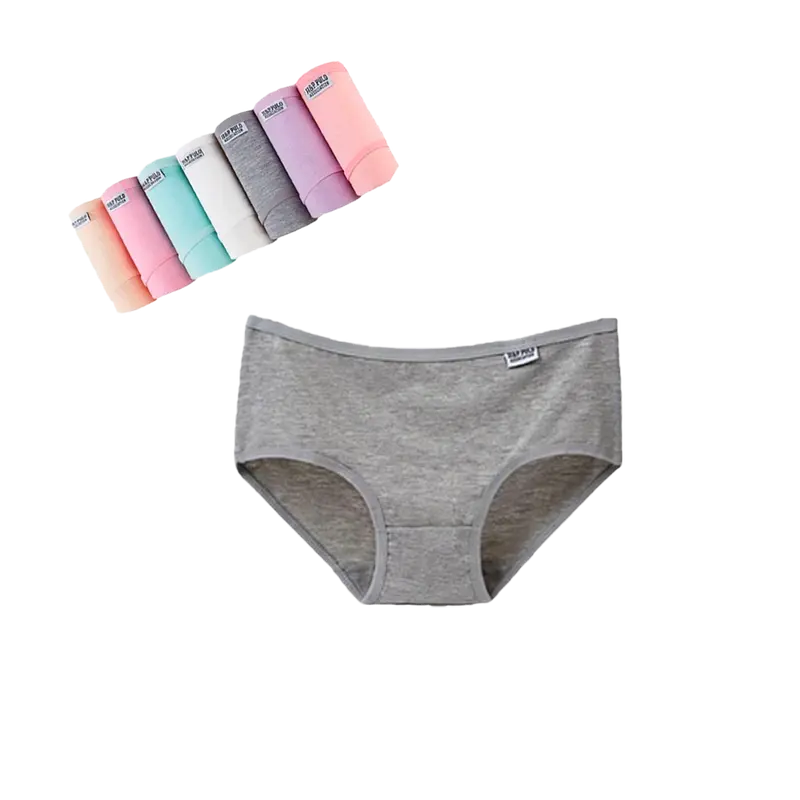 Lot de 7 Culottes en 100% coton