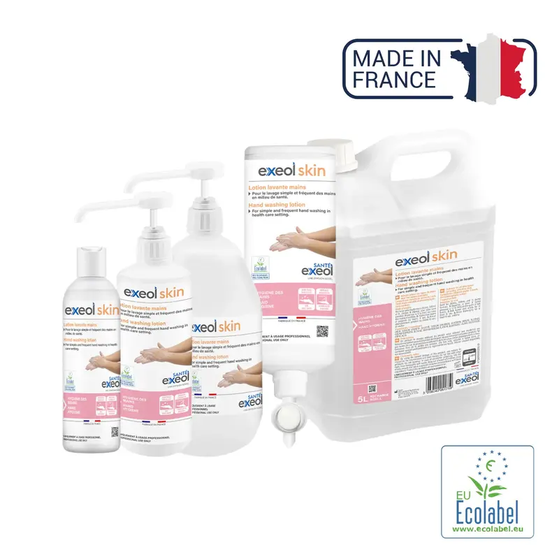 Lotion lavante mains et corps - Exeol Skin - Sodel