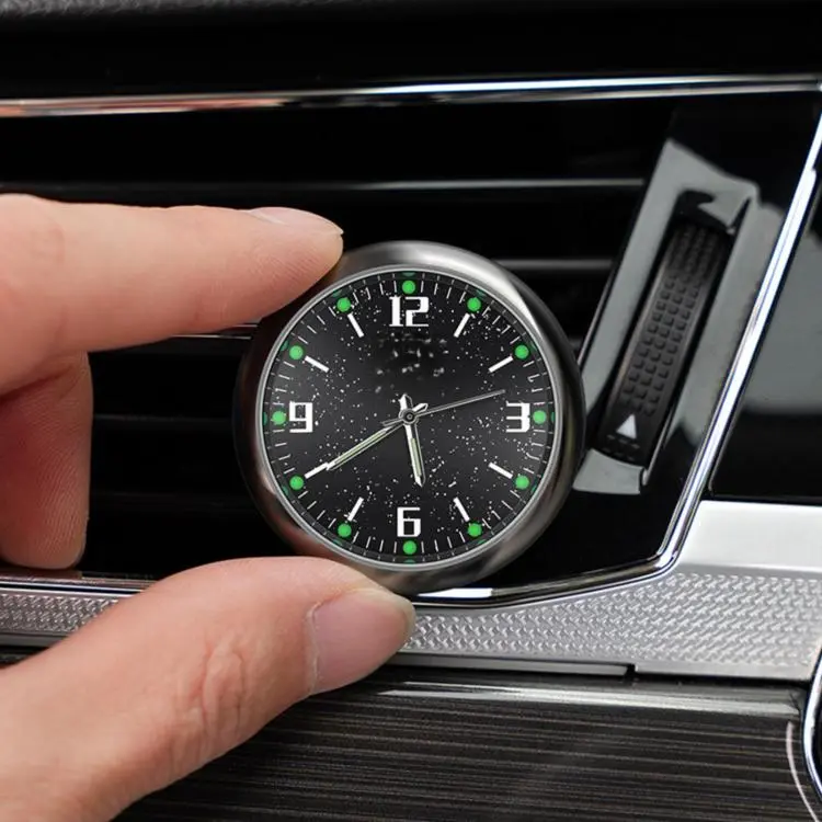 Luminous Car Clock Time Display Ornament(No Logo)