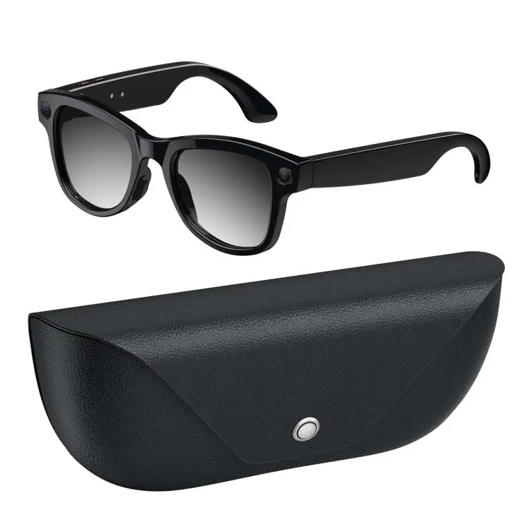 M02X Pro Max Smart AI Glasses with 8MP HD Camera, Video Recording WiFi Transmission Al Smart Voice Assistant, Type