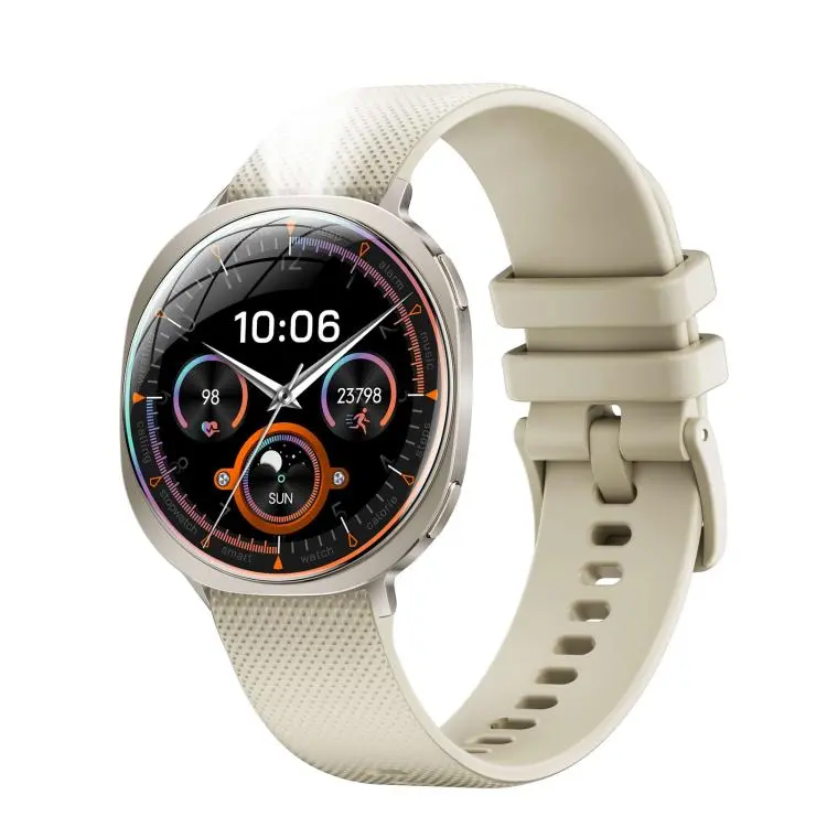 M301 Smart Watch, 1.32 inch AMOLED Screen, Heart Rate, Blood Oxygen, Blood Pressure, Women Health, Voice Assistant(Light Green)