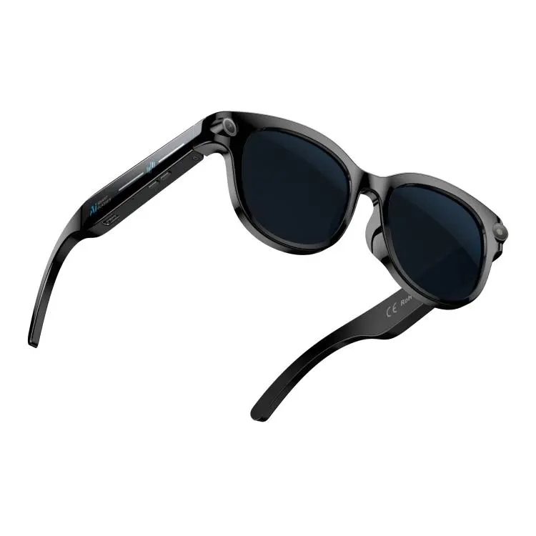 M89-S 8MP AI Smart Glasses, Support Bluetooth Call / AI Voice Assistant / Music Control(Black)