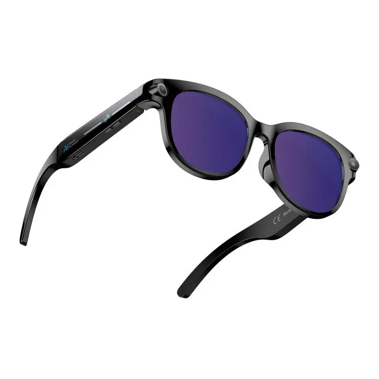 M89-S 8MP AI Smart Glasses, Support Bluetooth Call / AI Voice Assistant / Music Control(Purple)