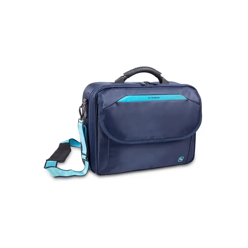 Mallette convertible de podologie CALL Bleu Marine - Chariot à roulettes en option - Elite bags
