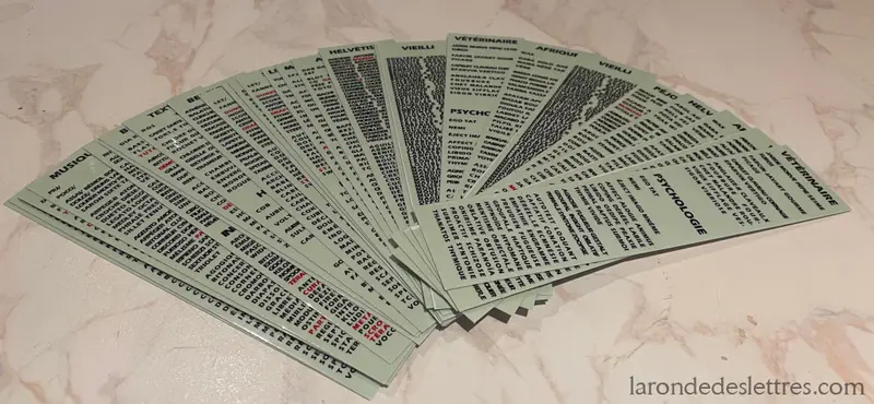 Marque-pages nouvelle version Ods9