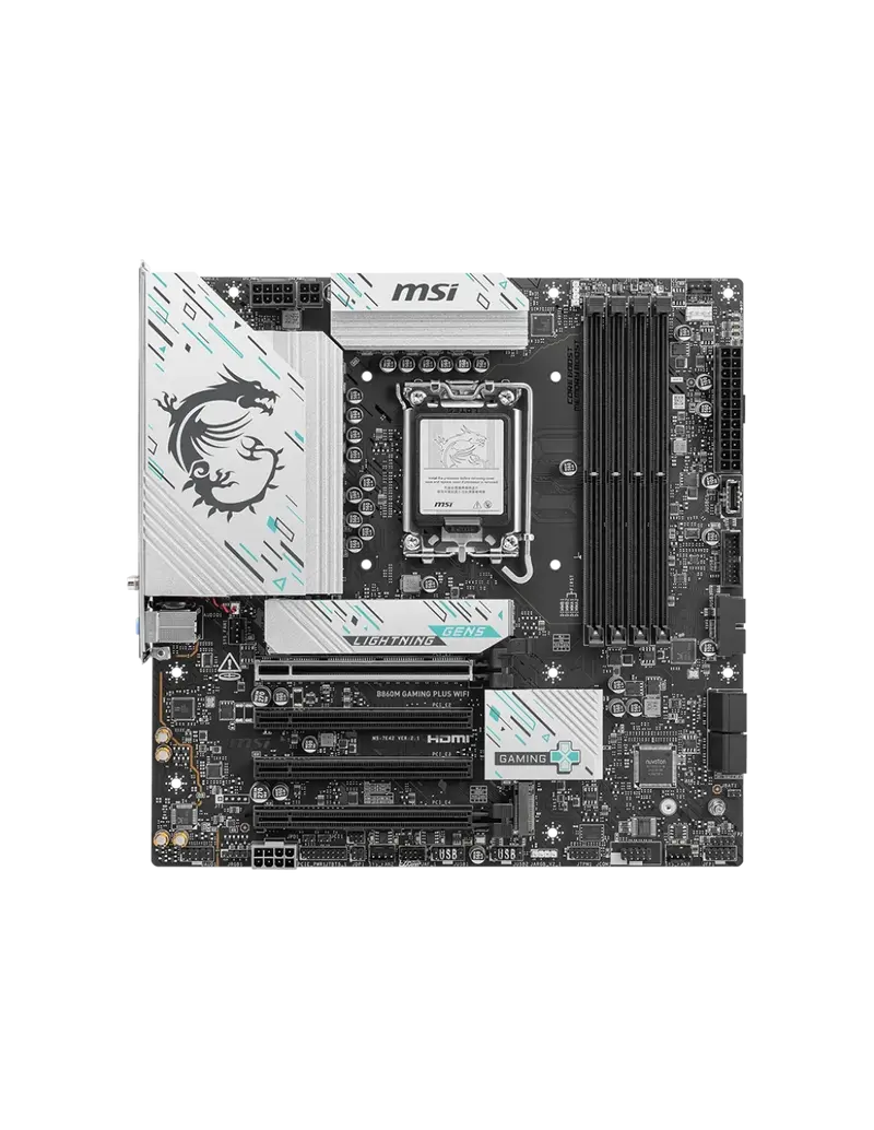 MB MSI B860M GAMING PLUS WIFI M.ATX LGA 1851