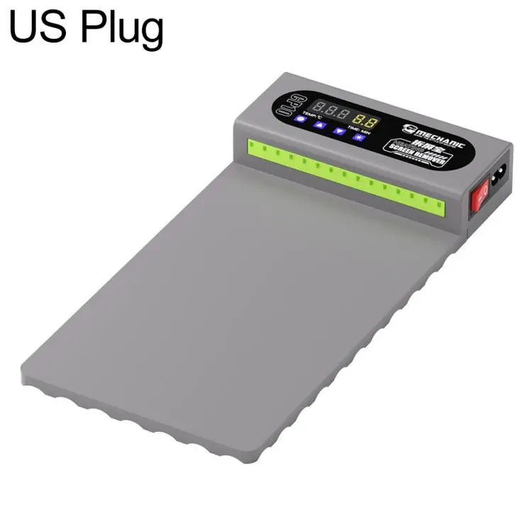 MECHANIC CP10 10.5 inch Screen Heating Separation Pad with Dust-Revealing Light, Plug