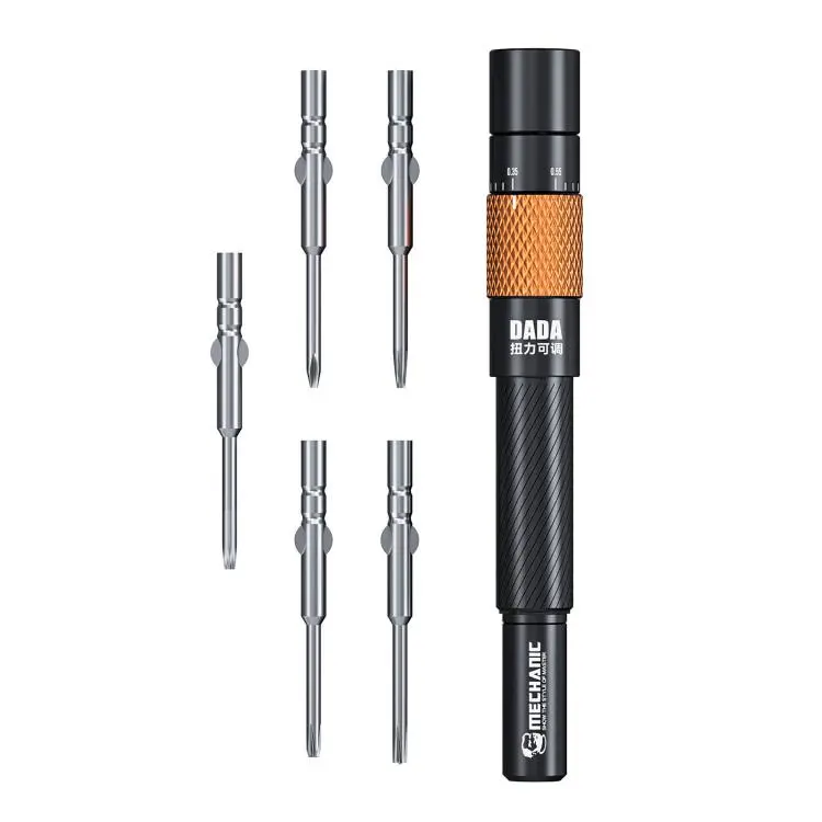 MECHANIC DADA 5 in 1 Auto-Lock Adjustable Torque Screwdriver Set