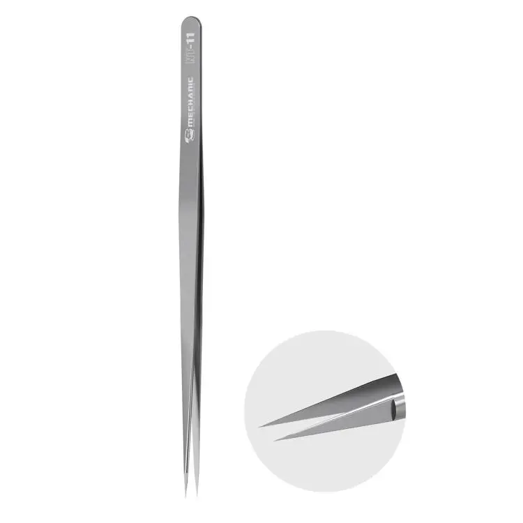 MECHANIC Non-Magnetic Ultra-Hard Professional Repair Tweezers, Model