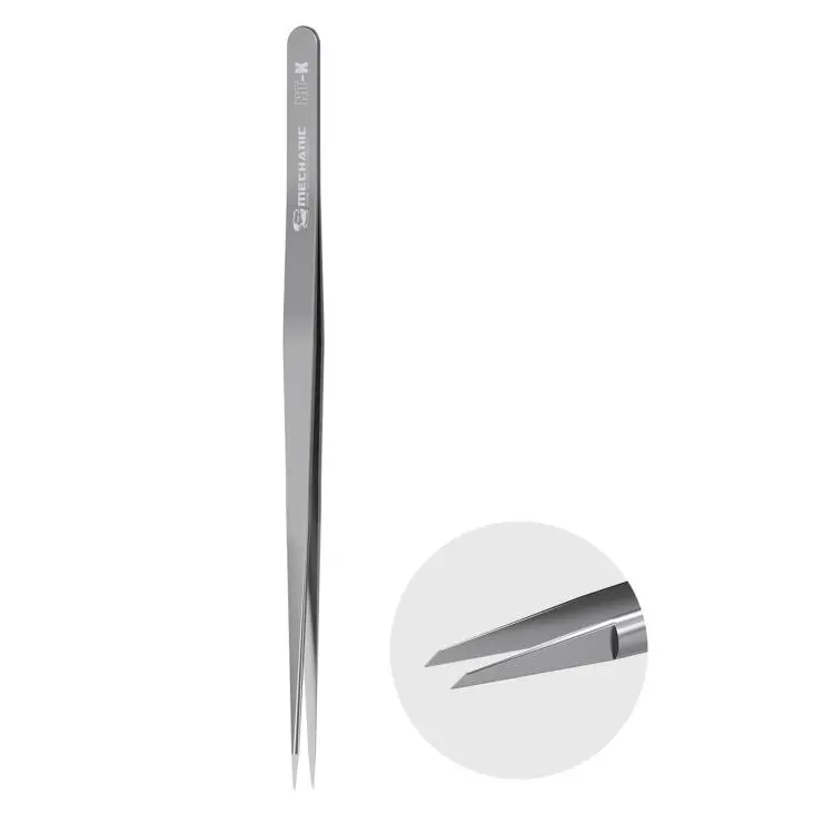 MECHANIC Non-Magnetic Ultra-Hard Professional Repair Tweezers, Model