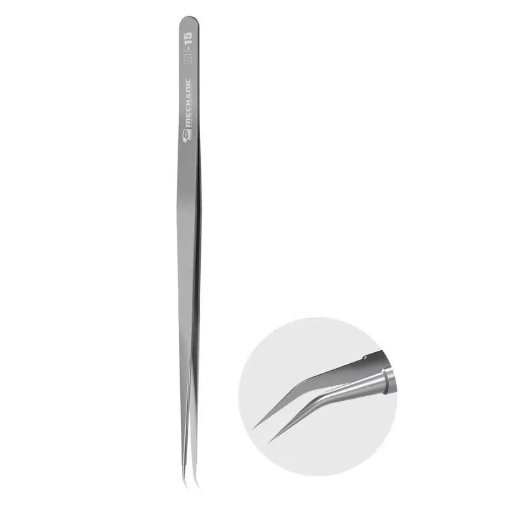MECHANIC Non-Magnetic Ultra-Hard Professional Repair Tweezers, Model