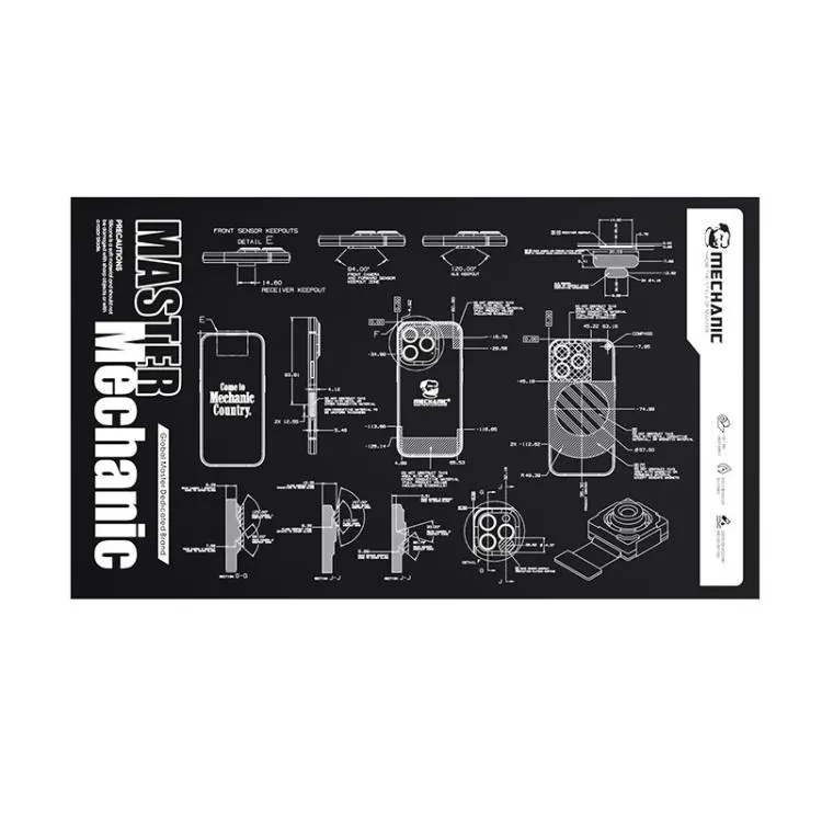 MECHANIC V77 Large Size Heat and Stain Resistant Multi-functional Repair Work Insulation Mat