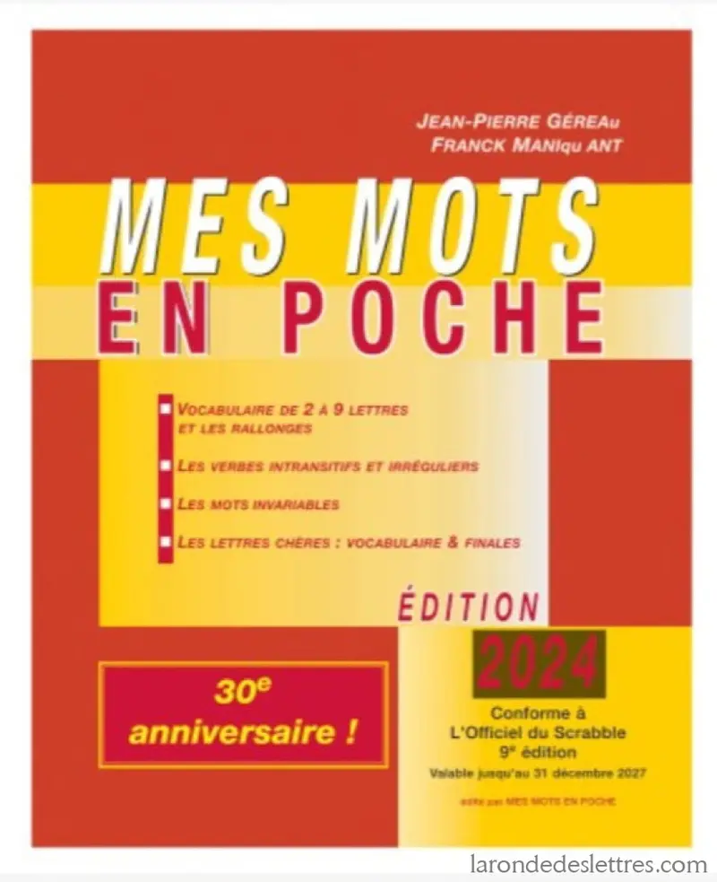 Mes mots en poche 2024