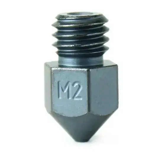 Micro Swiss M2 Hardened High Speed Steel Nozzle - MK8