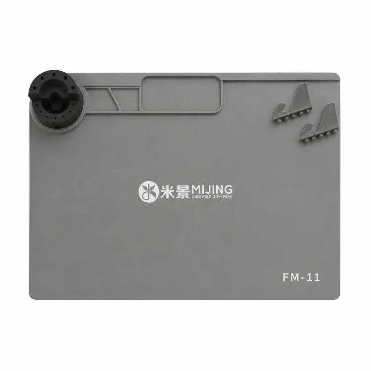 MIJING Heat Resistant Silicone Soldering Mat Anti-Static Electronics Repair Work Pad, Spec