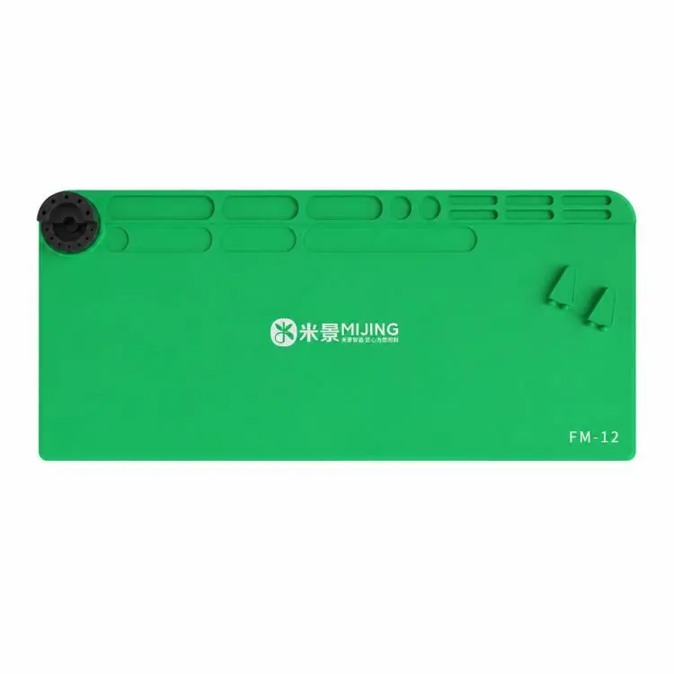 MIJING Heat Resistant Silicone Soldering Mat Anti-Static Electronics Repair Work Pad, Spec