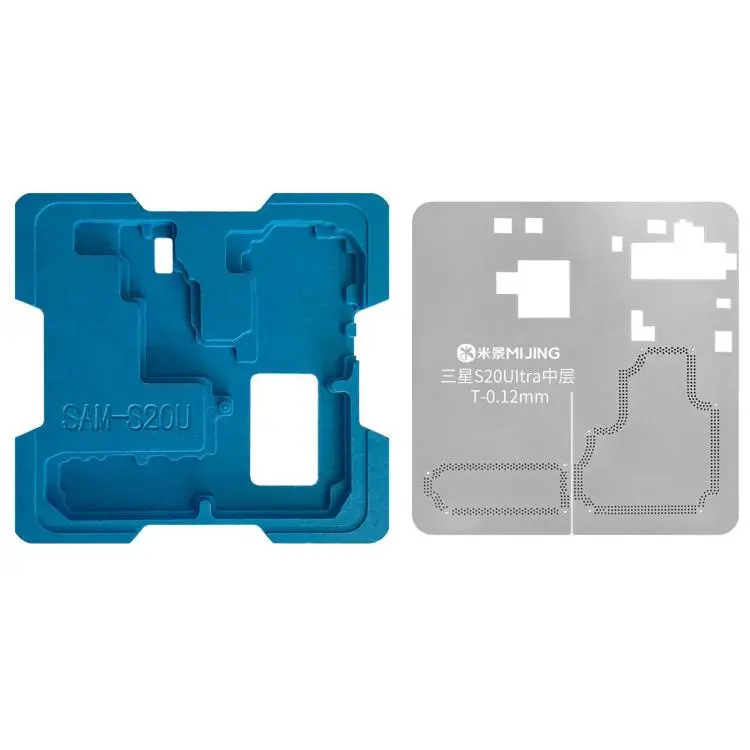 MIJING Z23 Middle-Level Tin-Planting BGA Reballing Platform Set For Galaxy S20 Ultra 5G