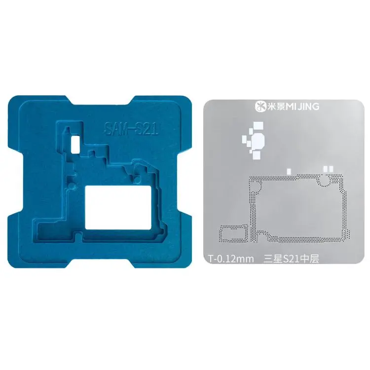 MIJING Z23 Middle-Level Tin-Planting BGA Reballing Platform Set For Galaxy S21 5G