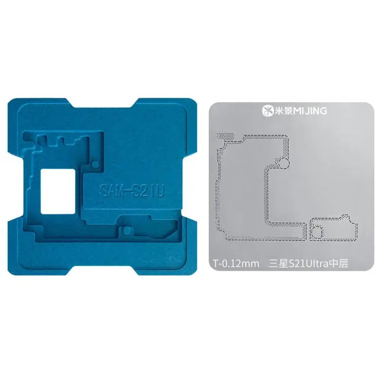 MIJING Z23 Middle-Level Tin-Planting BGA Reballing Platform Set For Galaxy S21 Ultra 5G