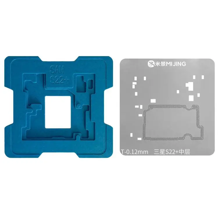 MIJING Z23 Middle-Level Tin-Planting BGA Reballing Platform Set For Galaxy S22+ 5G