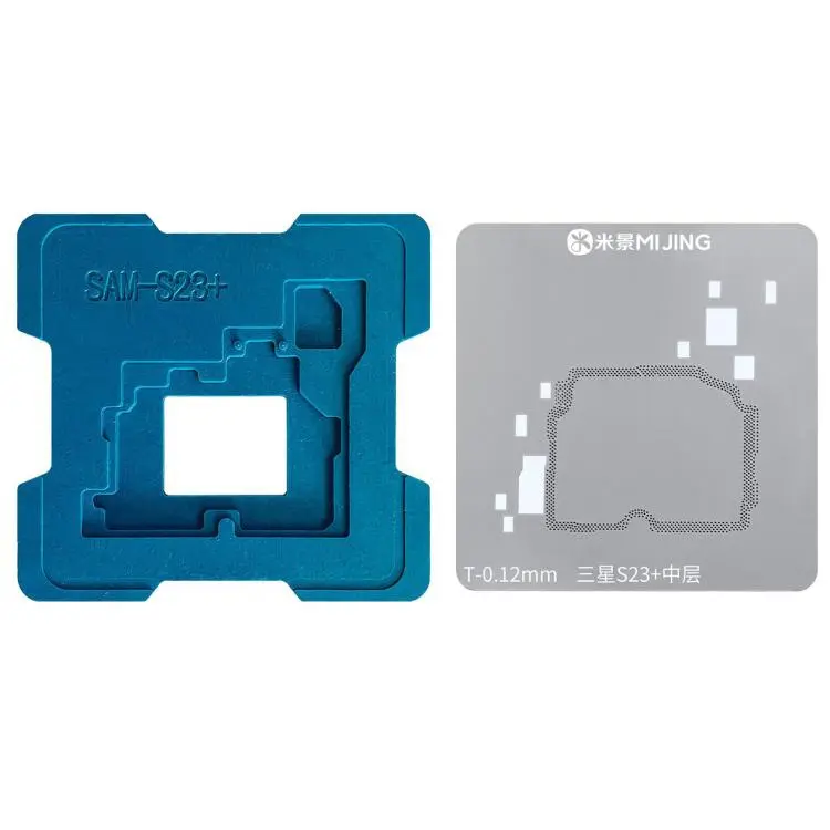 MIJING Z23 Middle-Level Tin-Planting BGA Reballing Platform Set For Galaxy S23+ 5G