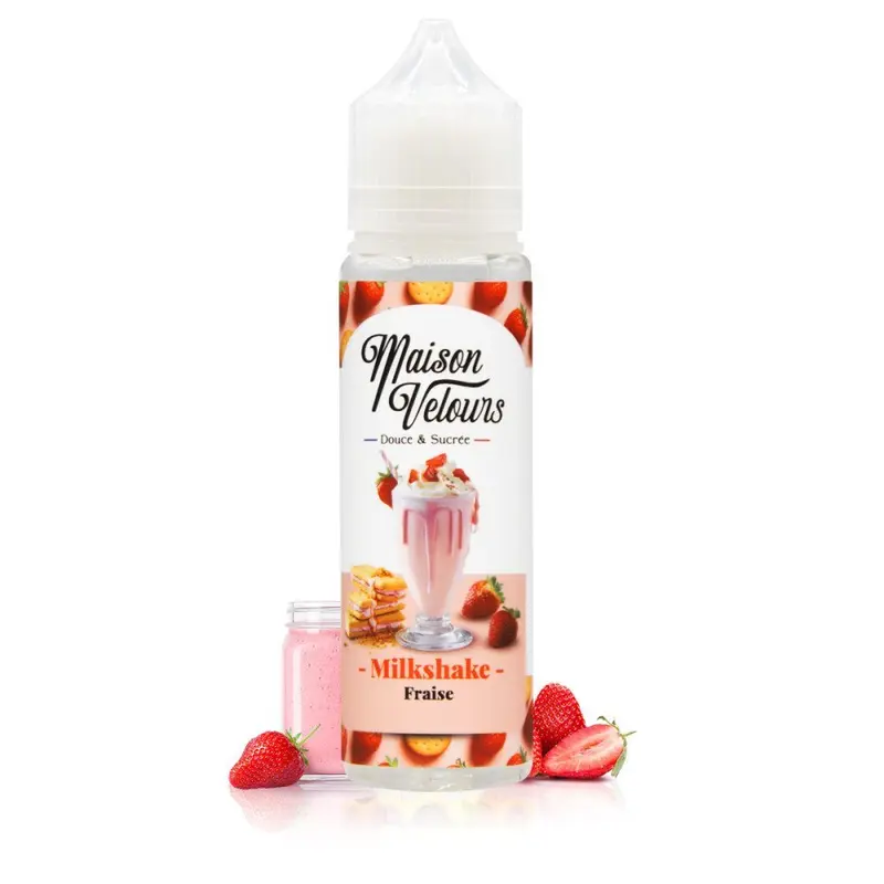 Milkshake Fraise – Maison Velours