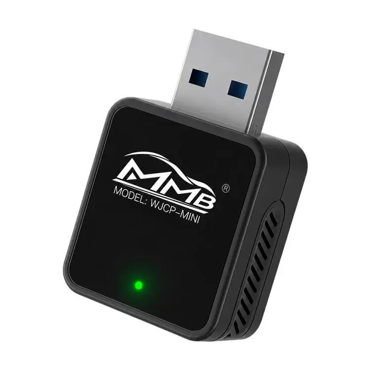 MMB CP-1 2 in 1 Car mini Smart Box Wired to Wireless Android Auto CarPlay Adapter(Black)
